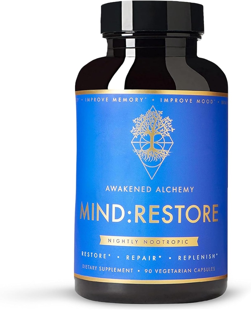 Mind:RESTORE Premium Nakts nootropais papildinājums 
