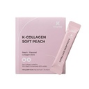 K-Nutra K-Collagen Soft Peach (15,9oz, 30 Sticks) - Svētku Dāvanas - Āda, Mati, Nagu Veselība, Garšīgs Jelly, Ātra Absorbcija. Zemmolekulārais jūras kolagēns, C vitamīns