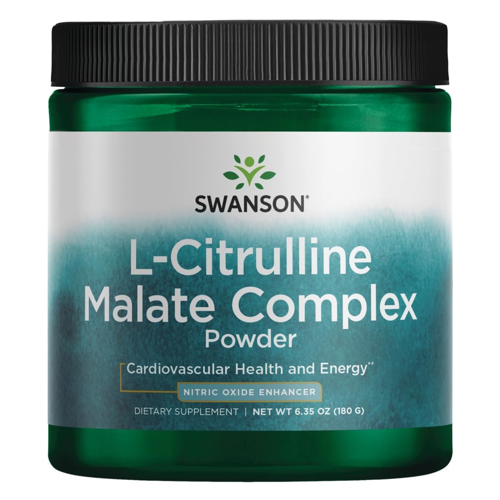 Swanson Aminoskābju L-citrullīna malātu komplekss 6.35 Ounce (180 g) Pwdr