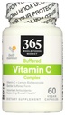 365 pēc Visa pārtikas tirgus, Bufered C vitamīna komplekss, Vegan, 60 kapsulas