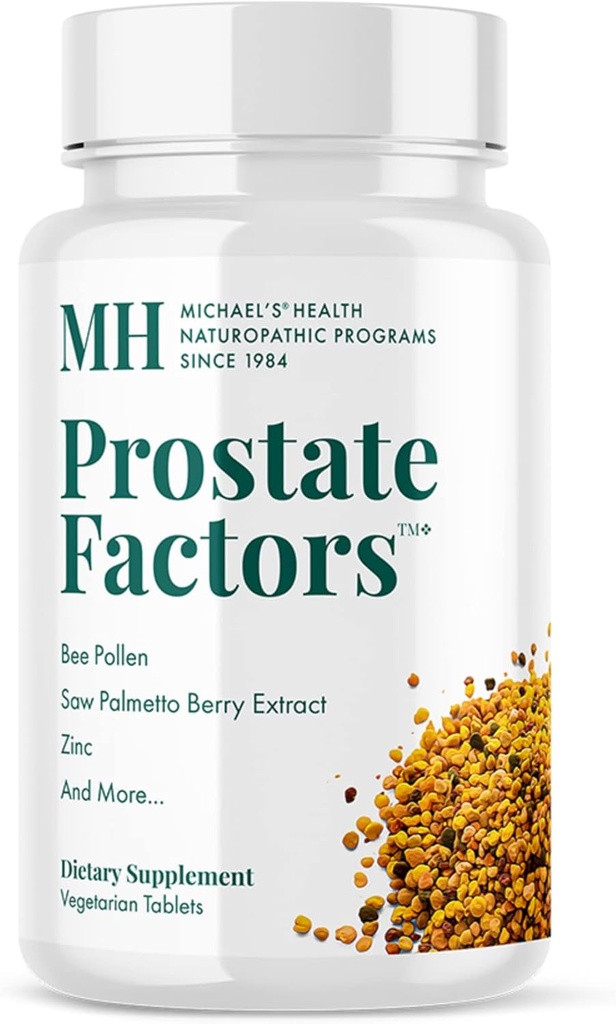Michael veselība Naturopātiskās programmas Prostata Faktori - 60 Veģetārietis tabletes - Nutrients Prostata - Košera - 30 Kalpo