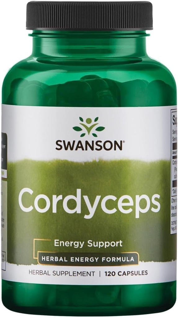 Swanson Cordyceps 600 Milligrams 120 kapsulas