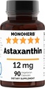 Astaksantīns 12 mg - 90 Veg kapsulas