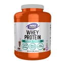 NOW Pārtikas produkti Sports Uzturs, sūkalu proteīns, 24 g ar BCAAs, krēmveida šokolādes pulveris, 6-putns
