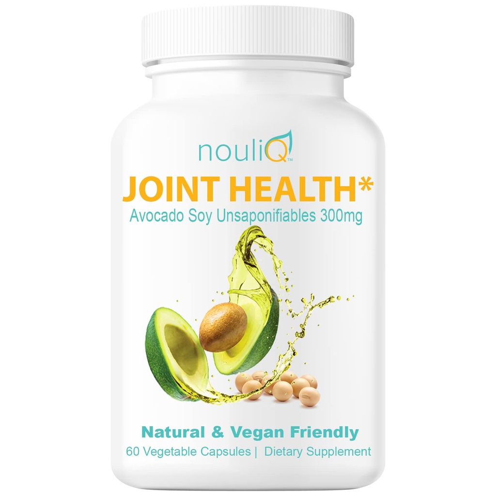 Dabas & Vegan-Draudzīgi Kopīgas Veselības Papildinājums, Avokado Soy Unsaponifiables 300mg, Non-GMO, Bez Jebkura Gluten, Mākslīgās Krāsas Vai Flavors, Piens un Shellfish, 60 dienu piegādes.