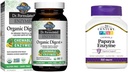 Dzīves dārzs Dr Formulēti Gremošanas Fermenti ar Papain, Bromelain & 21. gadsimta Papaya Enzyme chewable tablets, Tropu, 100 Skaits