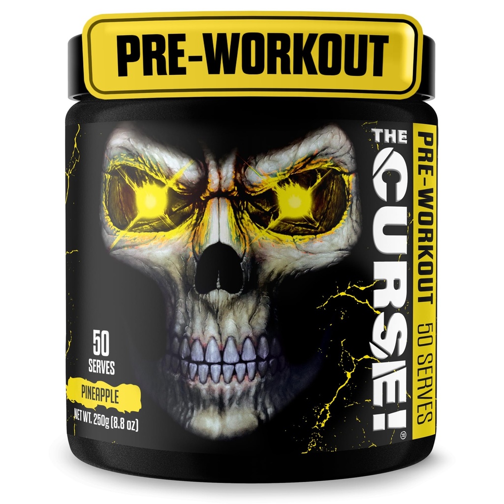 JNX SPORTS Lāsts! Ananass Shred Pre Workout Pulveris ar kreatīnu – Ekstremāla enerģija Priekšdarbi vīriešiem un sievietēm – 50 Kalpojumi – L Citrulline, Beta Alanine un kofeīns sūknim, stipruma un fokusa