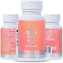 JŪSU NATURAL Clean Skin supplement ; atbalsts pinnes ; ādas atbalsts Vitamīni sievietēm, vīriešiem un pusaudžiem, vitamīns A, cinks, DHA, vitamīns B3, vitamīns C, vitamīns E - bez lipekļa; ražots ASV - 60 kapsulas