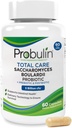 Probulins kopējā aprūpē Saccharomyces Boulardii Pre + Pro + Postbiotic, 60 Vegan kapsulas