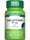Dabas patiesība Melatonīns 10 mg + L-teanīns 