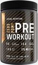 Zeus sūknis Pre Workout Pulveris - Boost Focus un Energy - Pirms-darbs ar kreatīnu, L-Citrulīnu, Agmatīnu, Kannu, Betaine Bezūdens - 3D sūknis Breaktow® Formula, bez cukura - Tropu persiku uzliesmojums
