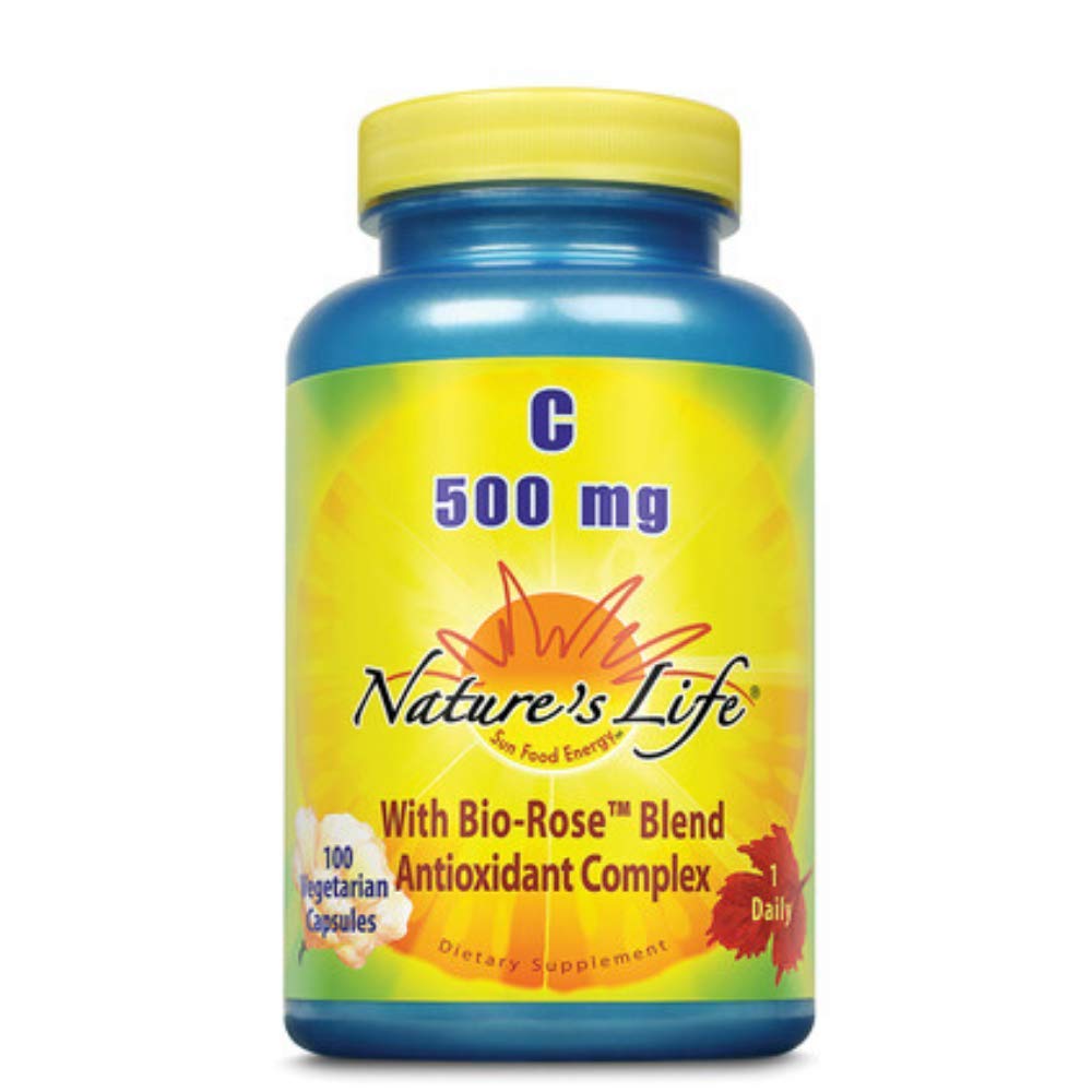 C vitamīns, 500 mg kapsulas