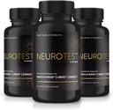 NeiroTest kapsulas - NeiroTest uztura bagātinātājs vīriešiem, NeiroTest Daily Formula vispārējai labsajūtai un maksimālai veiktspējai, Advanced Formula Pills, Neiro Test Reviews (180 Capsules)