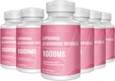 Liposomālā Glutatione Softgels 1500MG, Pazemināts Glutations Papildinājums ar C vitamīnu, Labāka Absorbcija, Ne-GMO Spēcīgs Antioksidants veselīgai novecošanai, Detox, Imūnā veselība, 360 Softgels
