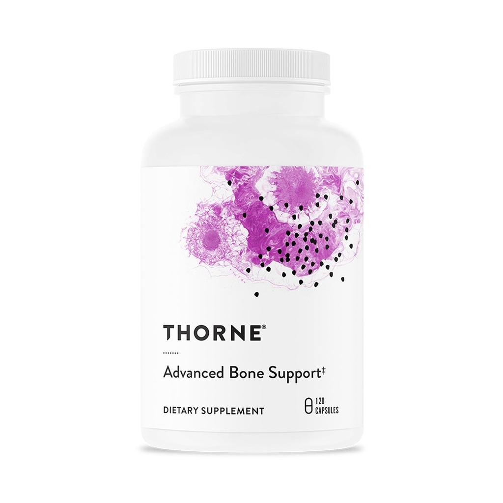 THORNE - Uzlabots kaulu atbalsts‡ - (Uz laiku Oscap) - Kaulu veselības papildinājums ar kalciju un vitamīnu D* - 120 kapsulas