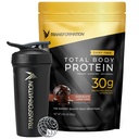 Transformācija Šokolādes proteīns Pulveris & Veiktspēja Izolēta kratītājs Pudele 30G Multi-proteīna superblends 