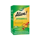 Dabas ceļš dzīvs! C vitamīns Papildinājums izgatavots ar Organic Acerola Cerries, Imūnsupport*, Antioksidantu atbalsts*, 100% augļu avots C vitamīns, 120 kapsulas (iepakojums May Vary)