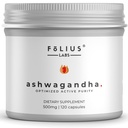 Ashwagandha 7.5% Augu enerģijas atbalsta papildinājums 500mg - Stress Relief Support, Natural Mood Support - Full Spectrum Ashwagandha Root Extract -120 Kapsulas