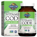 Dzīvības dārzs B vitamīnu komplekss, 120 Vegan kapsulas, augstas aktivitātes vitamīni enerģijai un vielmaiņai ar B6, folātu un B12 kā metilkobalamīna Plus probiotikas