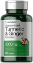 Horbäach Turmeric un ingvera papildinājums 3000 mg 