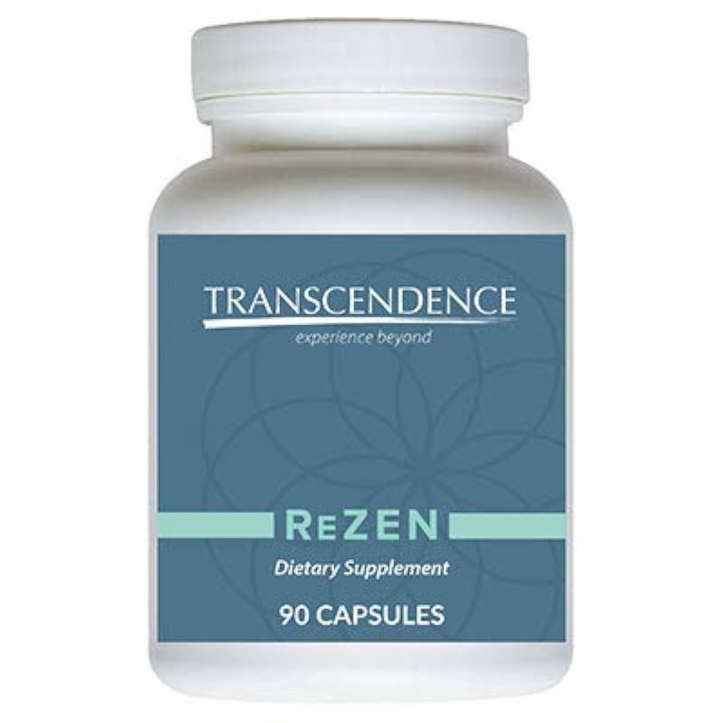 TRANSFORMĀCIJA LABA VESELĪBAS REZEN Fermentu dzēsuma papildterapija, dabiskās transcendēšanas formula ar vitamīnu B6 Veselīgas nervu sistēmas uzturēšana, 90 kapsulas