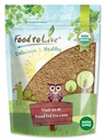 Pārtika, lai dzīvotu - Organic Camu Powder, 4 Ounces – Ne-GMO, Kosher, Raw, Vegan Superfood, Bulk, Ne-Irped, Pure, Great for Caking and Drinks