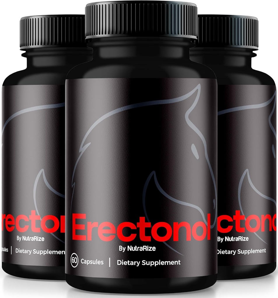 (3 Pack) Erektonola kapsulas vīriešiem, erektonola vīrieša uztura papildinājums, diennakts formula vīriešu labsajūtai un maksimālajam sniegumam, uzlabotas formulas tabletes aktīvam dzīvesveidam, Atsauksmes (180 kapsulas)