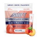 Īstais ketonu BHB eksogēnais ketonu dzēriens Mix Packets Keto Electrolytes Powder Packets Nē Cukurs ar 4 Galvenajiem tukšā dūšā Electrolytes Plus Hidrēšana Patentēts Keto BHB - 30 Skaits persiku Kofeīns