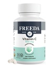 FREEDA Vegan vitamīns C 500mg – Kosher Imūns Atbalsts & Antioksidants – Palīdz uzturēt veselīgu ādu & matus, Atbalsta Dzelzs Absorbcija – Nav lipeklis, Nav Laktoze, Nav Mākslīgais Uzliesmojums vai Krāsa – 250 Tabletes