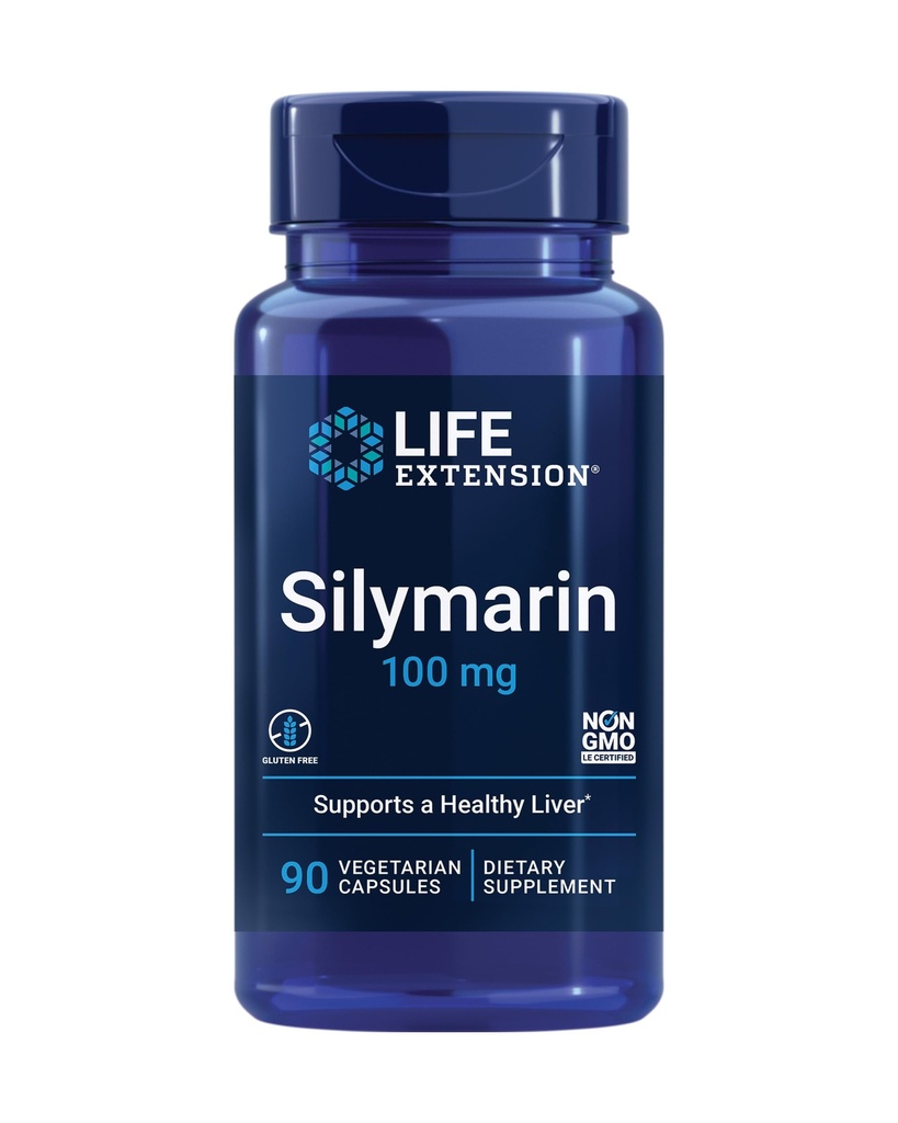 Life Extension Silymarin, 50 Vcaps 100 mg