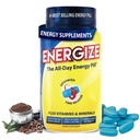 iSatori Energija Kofeīna tabletes - ātras darbības All-Day Enerģijas Papildinājums ar Laika Release Kofeīns & Natural Nootropic Atbalsts - Nē Trāns vai Crash - Enerģijas Vitamīni vīriešiem un sievietēm - (84 Tabletes)