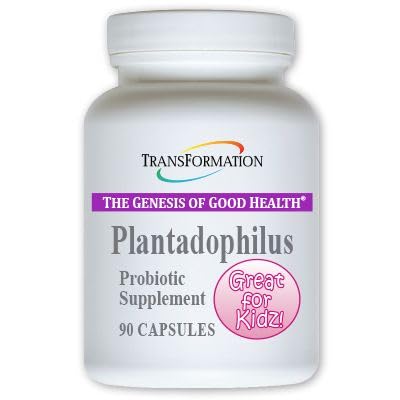 Transformācija Genesis Labas veselības Fermenti Plantadophilus Natural Plant-Based Probiotics Papildinājums, Praktizējošs Ieteicamais, Non-GMO, gremošanas veselība, Imūnsupport, Gut Balance, 90