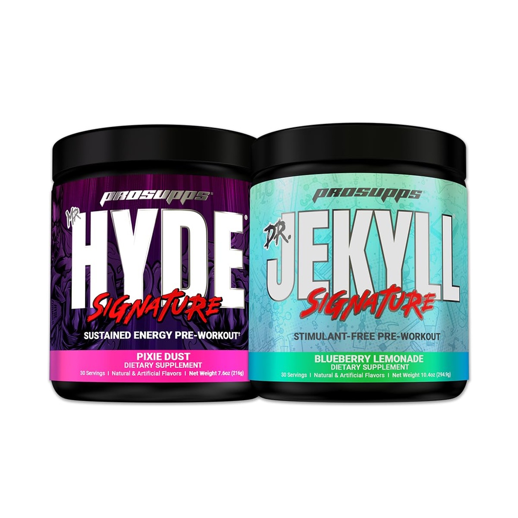 PROSUPPS Hyde Signature 30-Serve Pixie Dust un Dr. Jekyll Signature Blueberry Lemonade