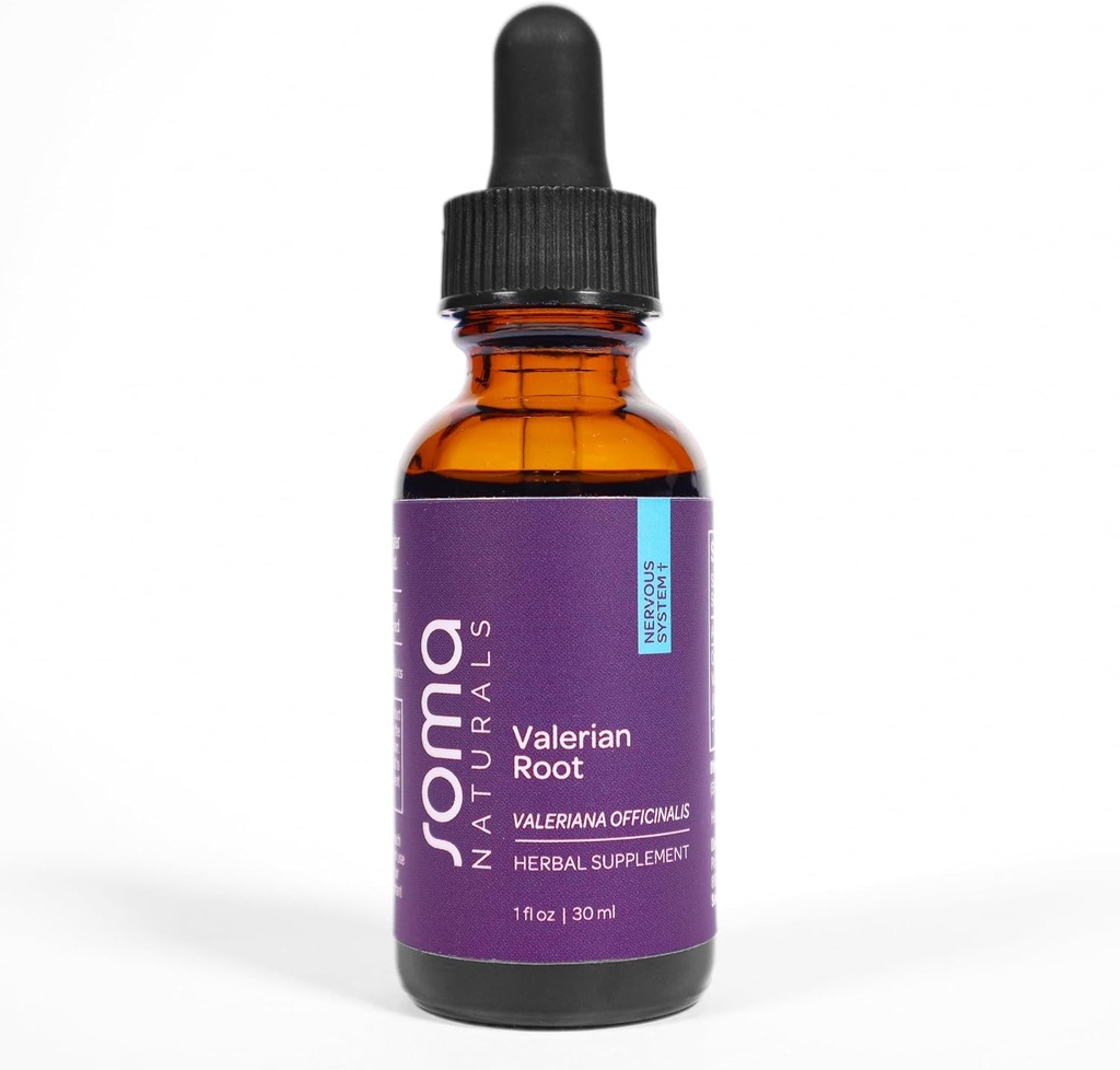 Organic Baldriāna saknes ekstrakts, veiktspēju un enerģijas papildinājums, uztur Acuity un balansu, Non-GMO, bez lipekļa, 1fl oz, 30ml