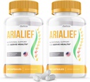 (2 Iepakojums) Arialief Capsules Sciatica - Oficiālā formula - Arialief Vitamīnu papildinājums Advanced Strength Formula, Arialief Capsules Uztura atbalsts Maksimālais spēks Kopējais labsajūtu (120 kapsulas)