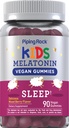 Piping Rock Kids Melatonin Gumies - 1mg - 90 Skaits - Papildinājums bērniem -- Jauktas Berry Flavor -Vegāns, Non-GMO, bez lipekļa