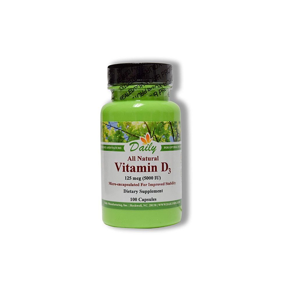 D3 vitamīns 5000 SV (125 μg)