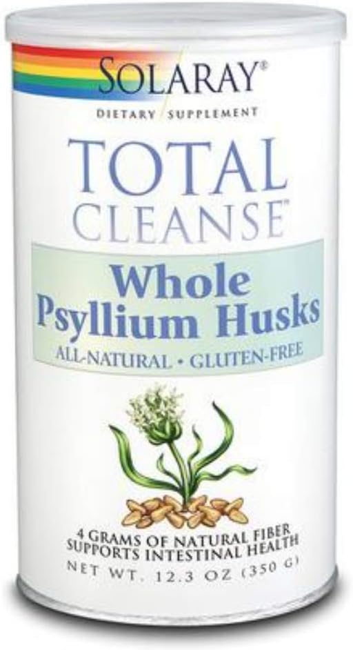SOLARAY Psyllium Husk, pulveris, neflavorēts (Can) - 350g