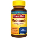 Daba Made Melatonīns 10mg Maksimālā stipruma tabletes, 100% bez zālēm Miega palīglīdzeklis pieaugušajiem, Melatonīns pieaugušajiem, 70 Skaits, 70 Dienas Apgāds