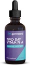 Es esmu Powered divu dienu vitamīnu A - 2 oz dabas vitamīns pilieni 400 000 SV uz vienu apkalpo (3 ml), atbalsta imūno veselību