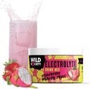 Wild Society - Premium Nulles cukura Elektrolītu pulveris Dzēriens Mix, 3x Absorbcija Magnija Glicināts - bez cukura, zemu kaloriju, Zinātnes Pagriezts, Atsvaidzinoša hidratācija, Strawberry Dragon Augļi, 30 Kalpo