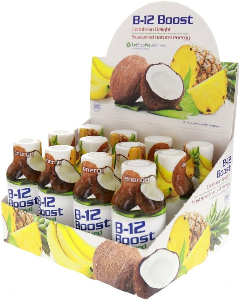 1.solis Augstas veiktspējas Fitness B-12 Boost, 12-2oz pudeles