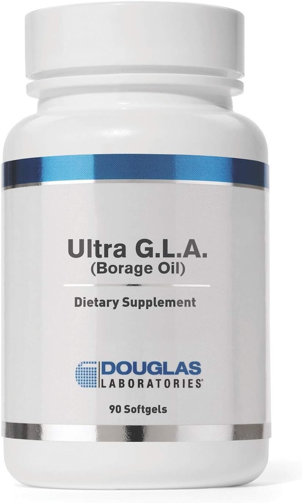 Douglas Laboratories Ultra G.L.A. (Borage Oil) - 240 mg Gamma Linolēnskābe - 90 softgeli