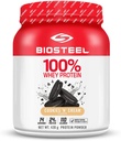 BIOSTEEL 100% Sūkalu proteīna pulveris - Cookies & Cream, 14 Servē, 24g Olbaltumvielas, Sūkalu Proteīns Pro Sportistiem, bez cukura, rBGH, non-GMO, uzlabota reģenerācija un muskuļu ēka