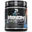 DRAGON PHARMA Venom Extreme potencial Pre-Workout, Laser Sharp Focus + enerģija, Intensīva veiktspēja, pierādītas sastāvdaļas pastiprinātai vazodilatācijai un izturībai (40 Servisi, Bumbu pops)