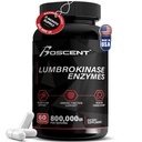 40 mg (60 kapsulas) - maksimālā aktivitāte 800 000 UI - tīri lumbrokināzes enzīmi Gremošanas enzīmi, labāks nekā serapeptāze Natokināzes papildinājums, laboratorijā pārbaudīts, neĢMO