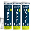 Uppy! Lemon-Lime Elektrolītu hidrācijas tabletes – 30 Skaits (3x10) – Izšķīdina ūdenī ātrai rehidrācijai – Travel, Sports & Festivāli – Portable Electrolyte Wellness Drink