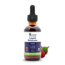 OU Melatonīns Šķidrā miega līdzeklis 1mg - 2 fl oz (60 ml) - ; Berry Natural Flavor - ; Bez zālēm, Veģetārs Papildinājums pieaugušajiem - ; Fall Asleep Ātrāk, Stay Asleep Long