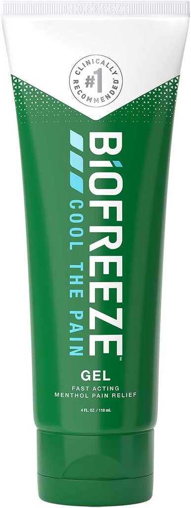 Biofrese Pain Relief Gel, 4 oz. Tūba (iepakojums May Vary)