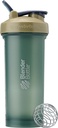 BlenderBottle Classic V2 Shaker Pudele Perfekts Olbaltumvielu Shakes un Pre Workout, 4-Ounce, Full Color Tan